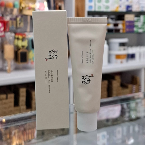 کرم ضد آفتاب بیوتی آف جوسان ریلایف سان SPF50 کره ای اصل بی رنگ 50 میل | Beauty of Joseon Relief sun : Rice + Probiotics spf50